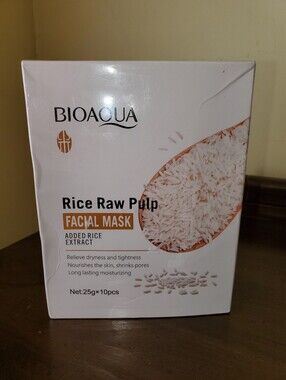 BIOAQUA Rice Raw Pulp Facial Mask